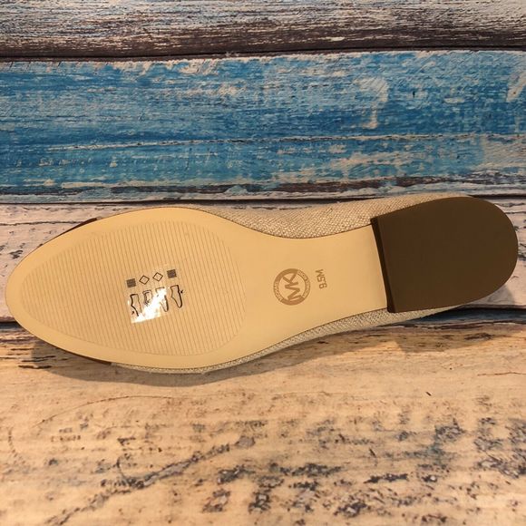 Michael Kors Dylyn MK Logo Ballet Flats Sz 9.5 M - Picture 7 of 12